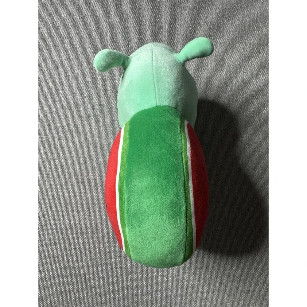 Kaisiyang Green Snail Plush With Watermelon Slice Shell Fruit Themed Stuffed Toy